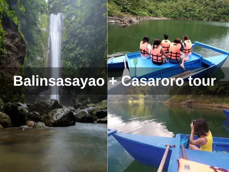Balinsasayao + Casaroro tour