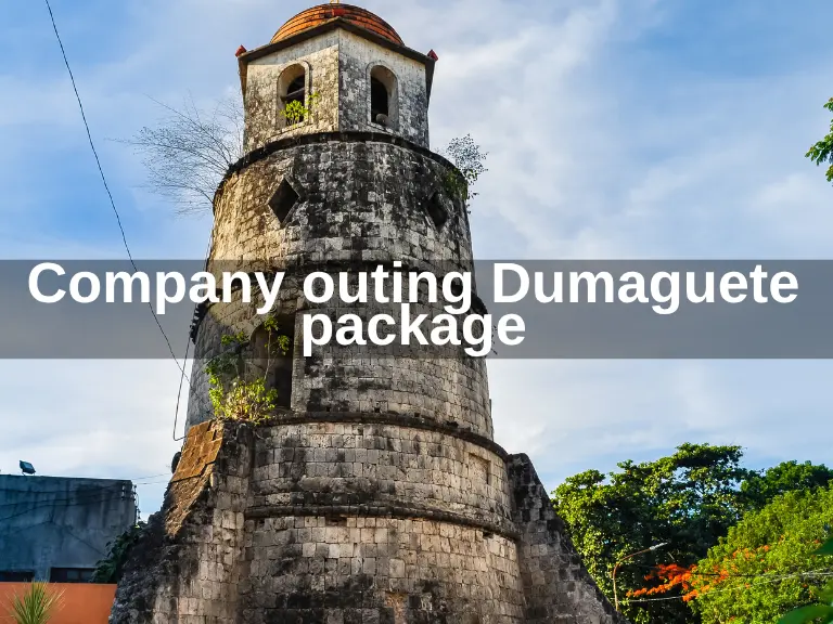 Company Outing Dumaguete Package