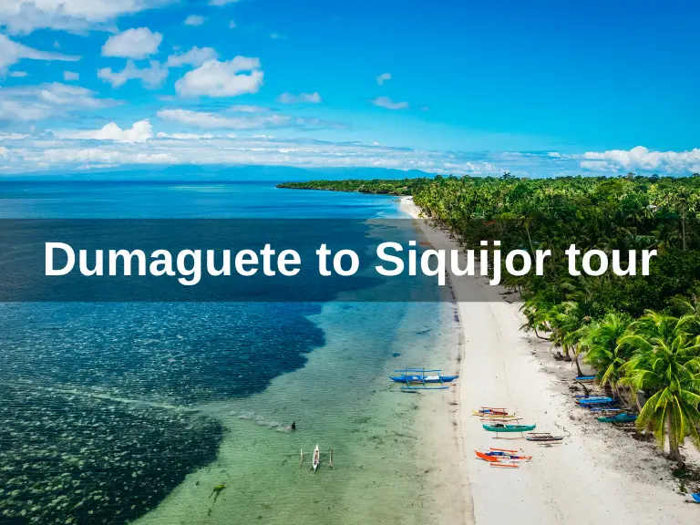 Dumaguete to Siquijor Tour