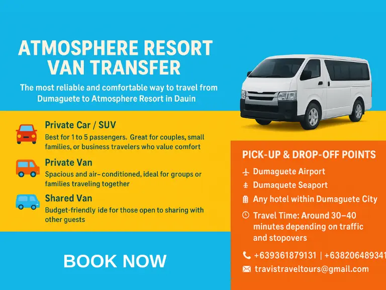 Atmosphere Resort Van Transfer