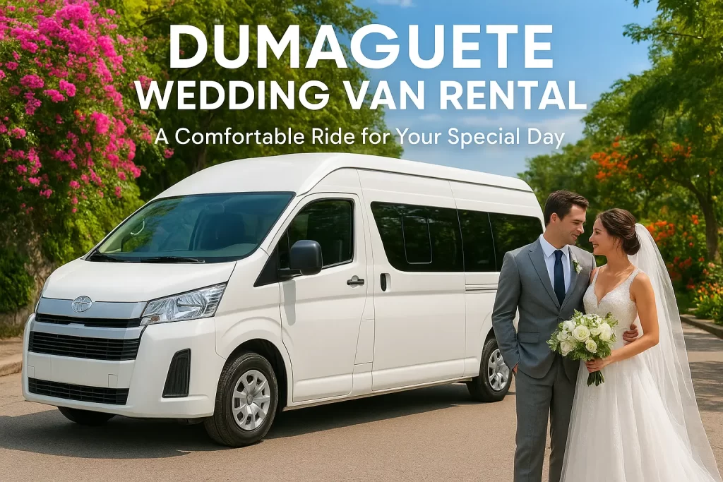 Dumaguete wedding van rental