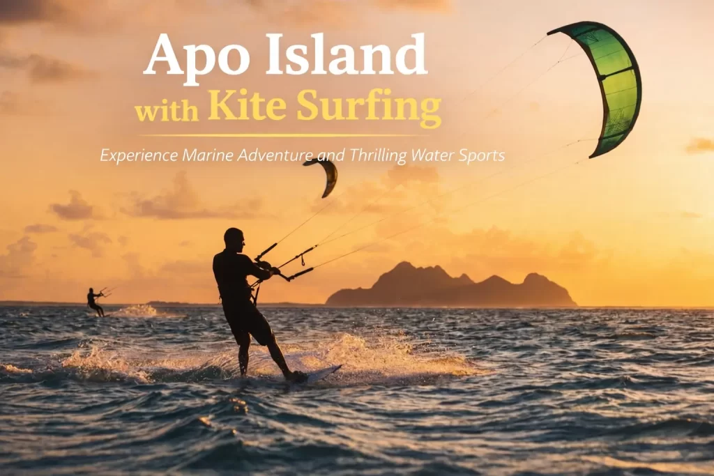 Apo Island with Kite Surfing