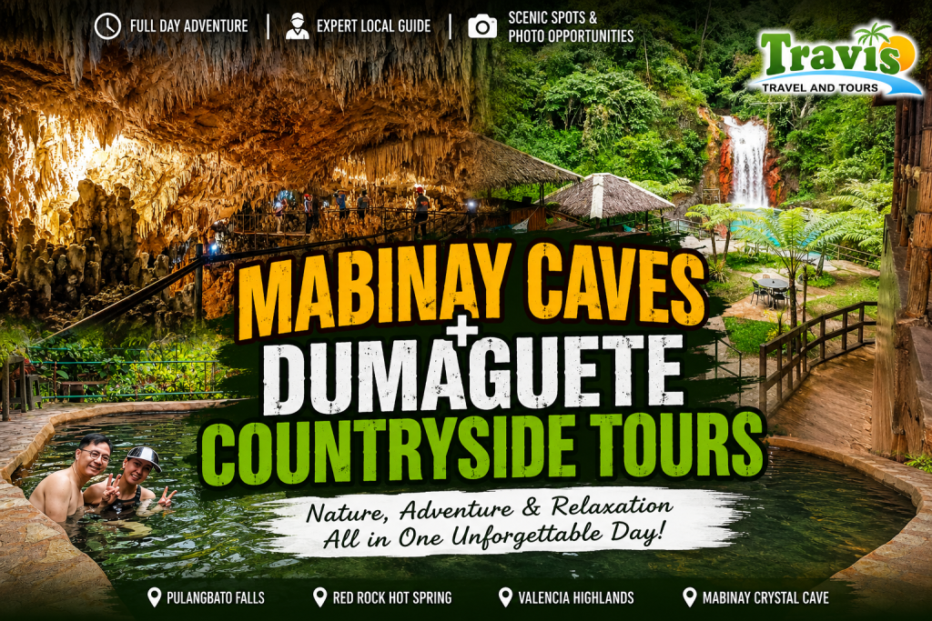 Mabinay Caves + Dumaguete Countryside Tours