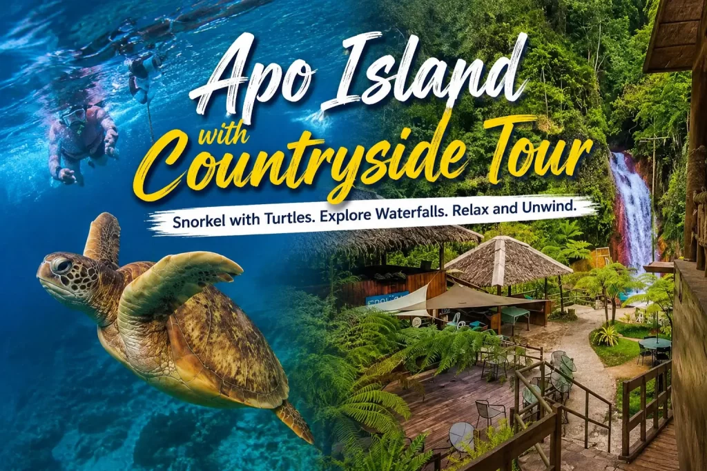 Apo Island with countryside tour